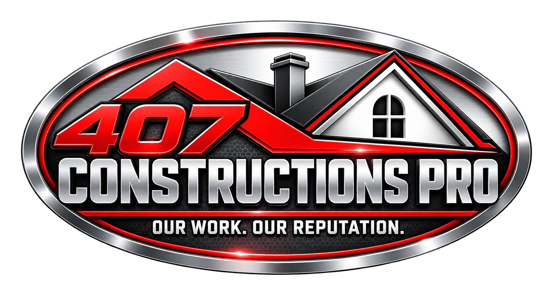 407 Constructions Pro current official logo